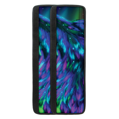 Aurora Howling Wolf Spirit Print Refrigerator Handle Covers