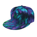 Aurora Howling Wolf Spirit Print Snapback Cap