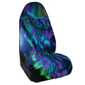Aurora Howling Wolf Spirit Print Waterproof Car Seat Cover