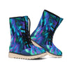 Aurora Howling Wolf Spirit Print Winter Boots