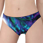 Aurora Howling Wolf Spirit Print Women's Panties