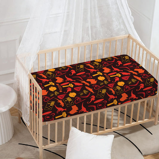 Australia Country Pattern Print Baby Crib Sheet