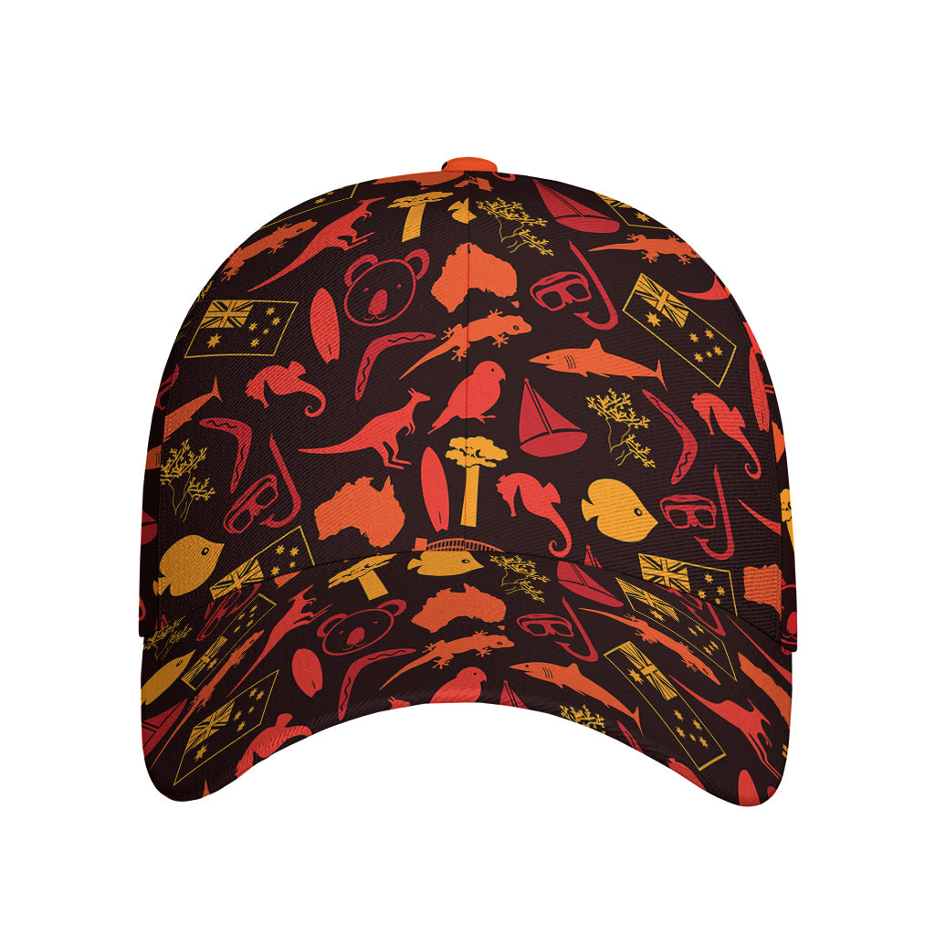Australia Country Pattern Print Baseball Cap