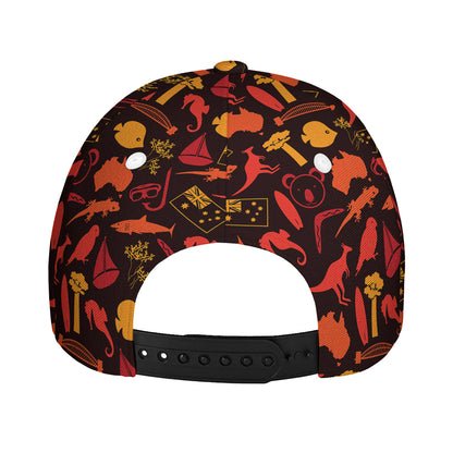 Australia Country Pattern Print Baseball Cap