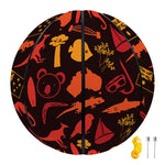 Australia Country Pattern Print Basketball