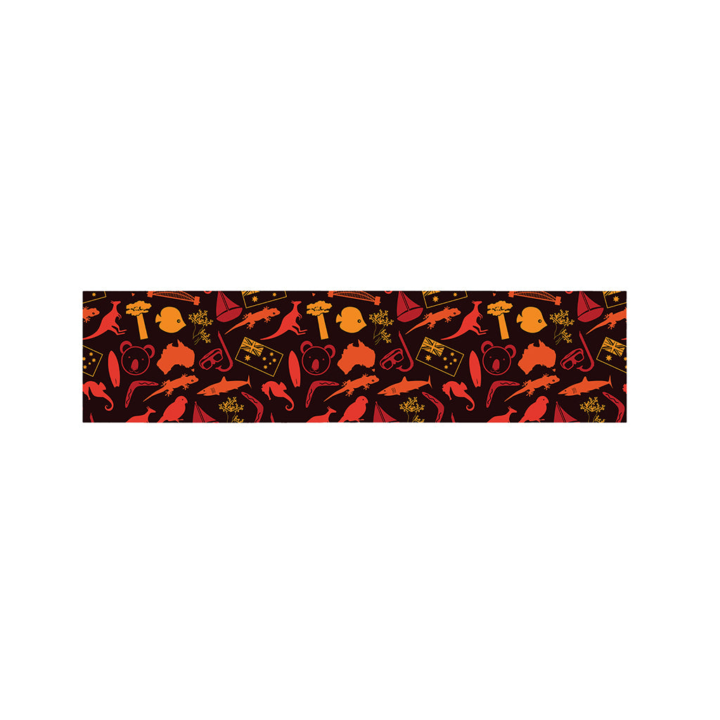 Australia Country Pattern Print Bed Runner