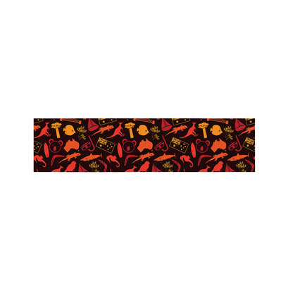 Australia Country Pattern Print Bed Runner