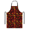 Australia Country Pattern Print Bib Apron With Pocket