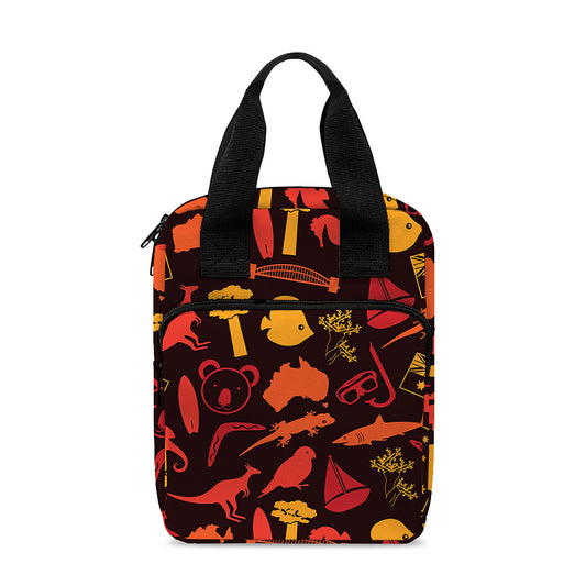 Australia Country Pattern Print Bible Tote Bag