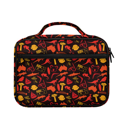 Australia Country Pattern Print Briefcase Bible Bag