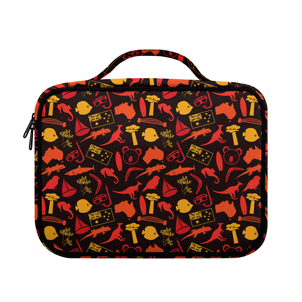 Australia Country Pattern Print Briefcase Bible Bag