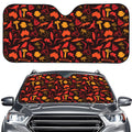 Australia Country Pattern Print Car Windshield Sun Shade