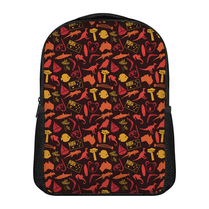 Australia Country Pattern Print Casual Backpack