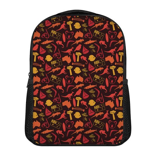 Australia Country Pattern Print Casual Backpack