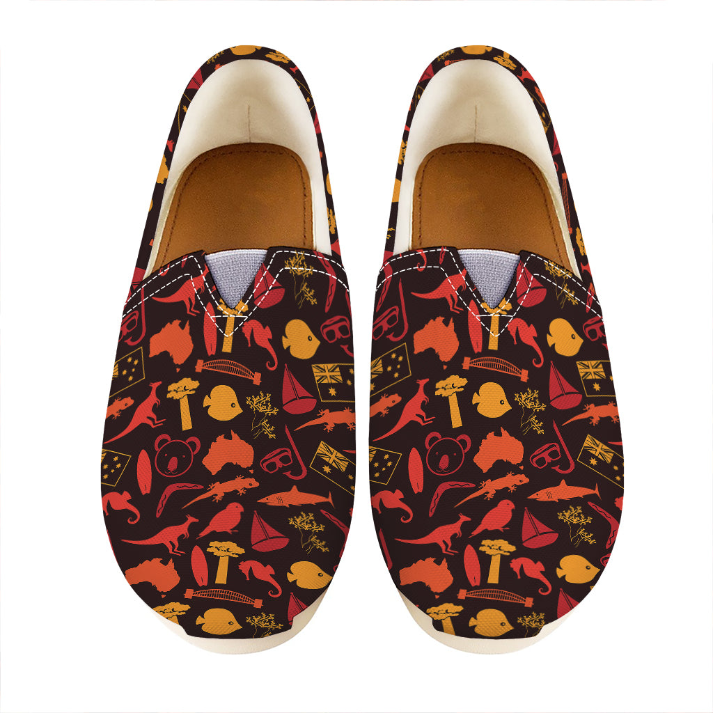 Australia Country Pattern Print Casual Shoes