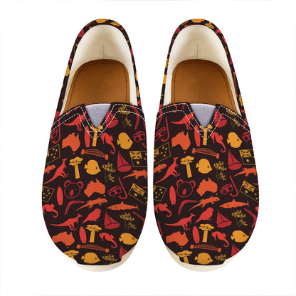 Australia Country Pattern Print Casual Shoes