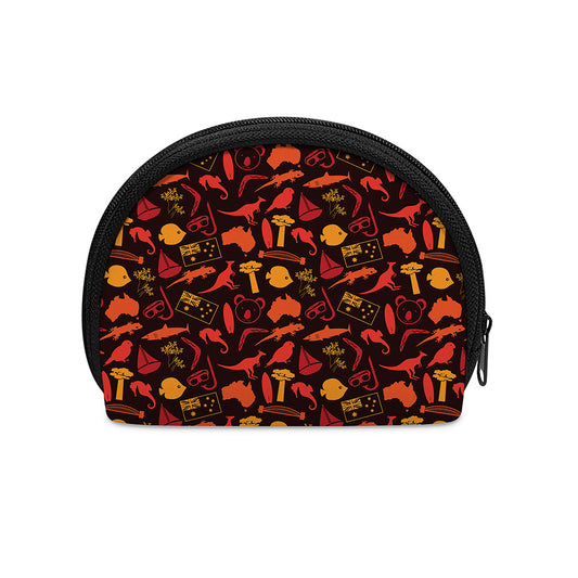 Australia Country Pattern Print Coin Purse