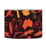 Australia Country Pattern Print Drum Lamp Shade