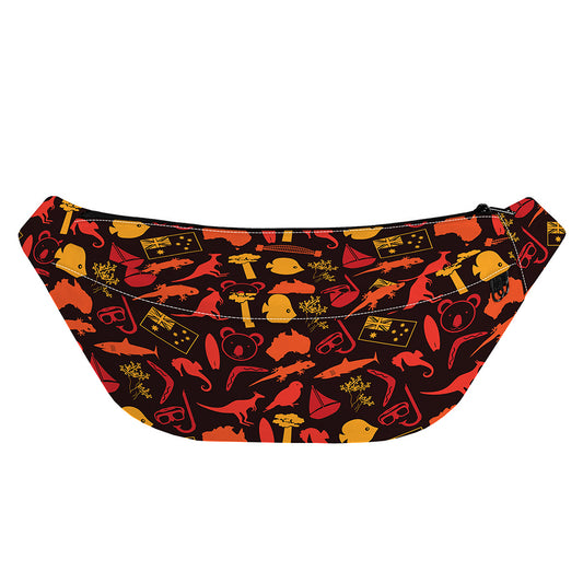 Australia Country Pattern Print Fanny Pack