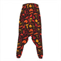 Australia Country Pattern Print Hammer Pants