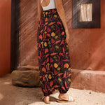 Australia Country Pattern Print Harem Pants