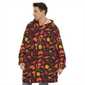 Australia Country Pattern Print Hoodie Blanket