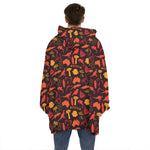 Australia Country Pattern Print Hoodie Blanket