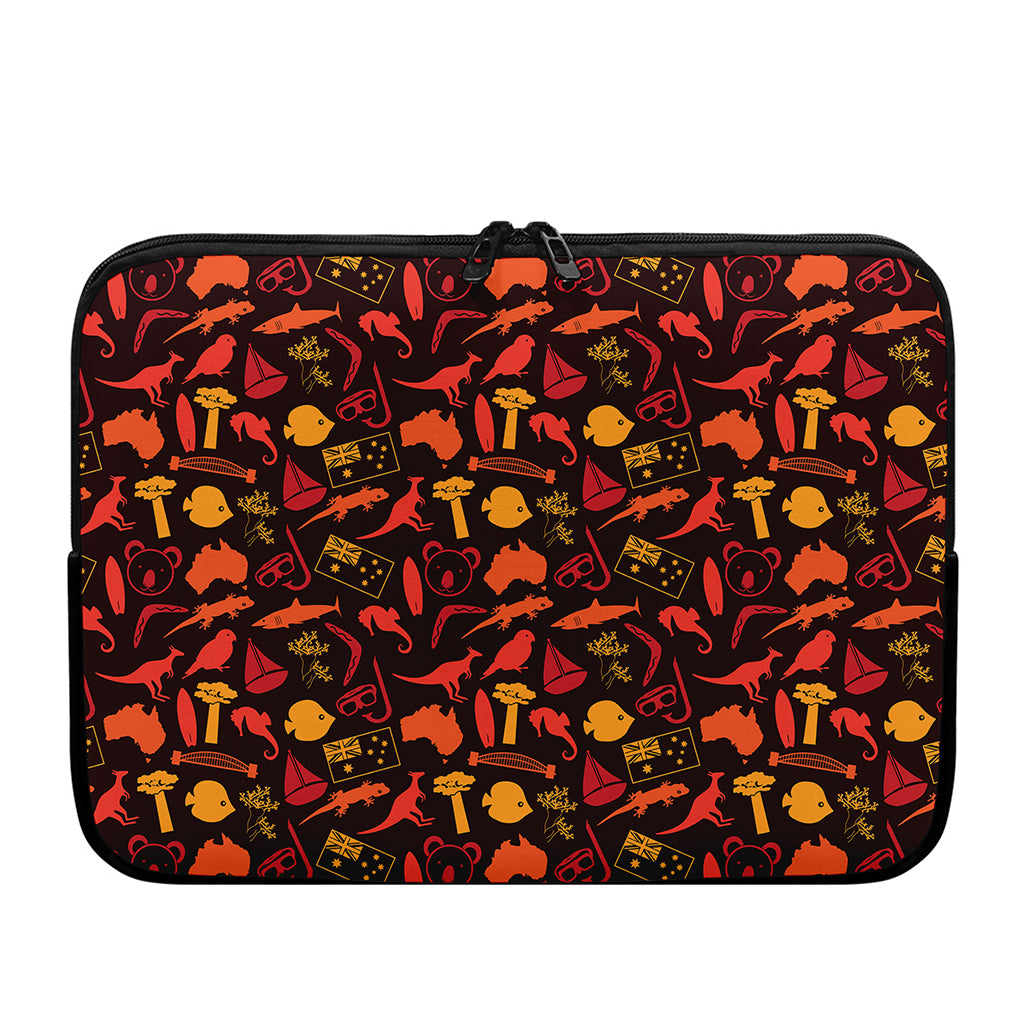 Australia Country Pattern Print Laptop Sleeve
