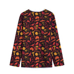 Australia Country Pattern Print Long Sleeve Short Coat