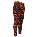 Australia Country Pattern Print Men's Compression Pants