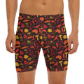 Australia Country Pattern Print Men's Long Boxer Briefs
