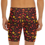 Australia Country Pattern Print Men's Long Boxer Briefs