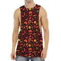 Australia Country Pattern Print Men's Muscle Tank Top