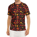 Australia Country Pattern Print Men's Short Sleeve Rash Guard
