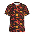 Australia Country Pattern Print Men's Athletic T-Shirt