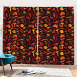 Australia Country Pattern Print Pencil Pleat Curtains