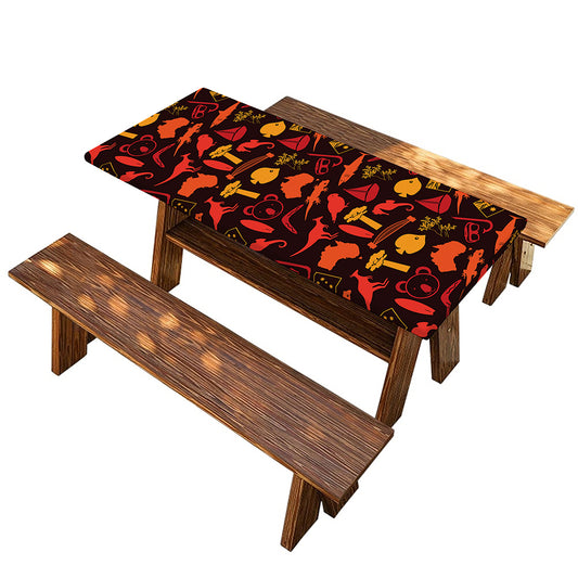 Australia Country Pattern Print Picnic Table Cover