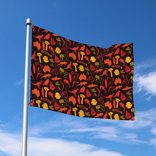 Australia Country Pattern Print Polyester Flag