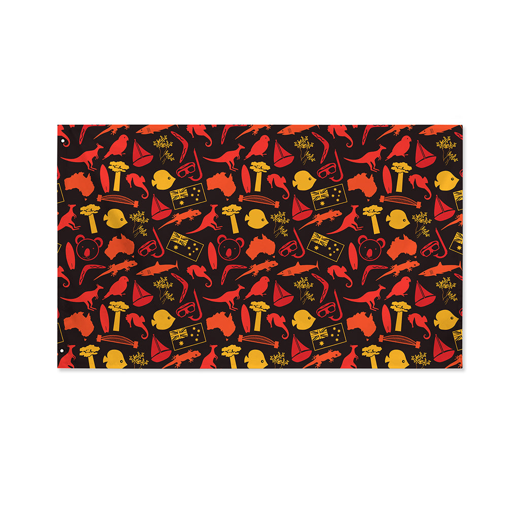 Australia Country Pattern Print Polyester Flag