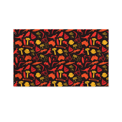 Australia Country Pattern Print Polyester Flag