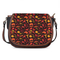 Australia Country Pattern Print Saddle Bag
