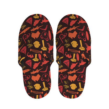 Australia Country Pattern Print Slippers