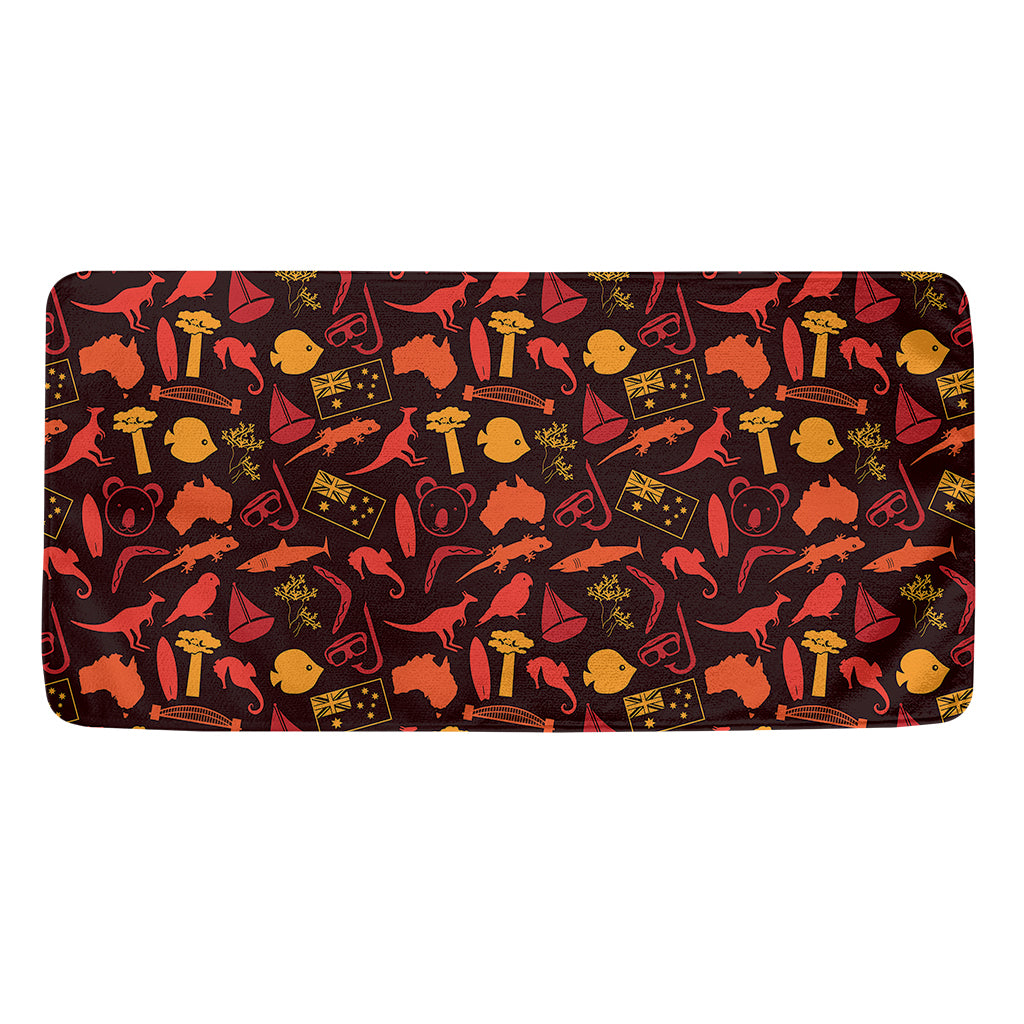 Australia Country Pattern Print Towel