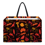 Australia Country Pattern Print Utility Tote Bag