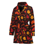 Australia Country Pattern Print Women's Bathrobe