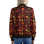 Australia Country Pattern Print Women's Bomber Jacket