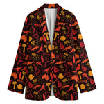 Australia Country Pattern Print Women's Cotton Blazer