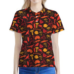 Australia Country Pattern Print Women's Polo Shirt