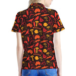 Australia Country Pattern Print Women's Polo Shirt