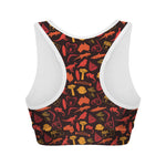 Australia Country Pattern Print Women's Sports Bra
